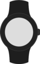 Google Pixel Watch (Matte Black + Obsidian).svg