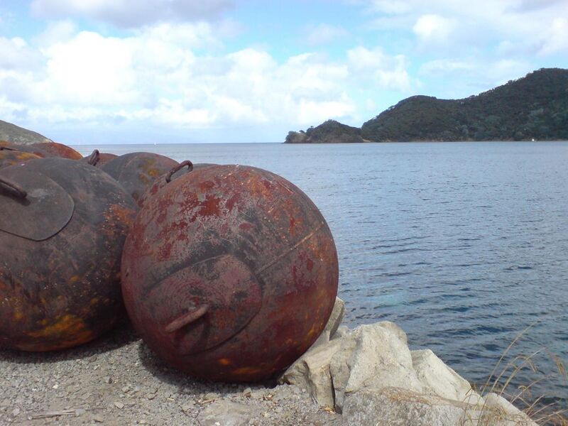 File:Iron Buoys Great Barrier Island.jpg