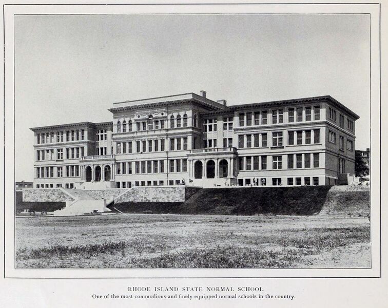 File:Rhode Island State Normal School from Views of Providence (1900).jpg