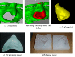 The method for 3-D printing a prosthetic nose..gif