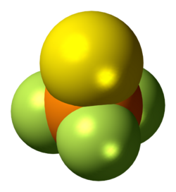 Thiophosphoryl fluoride molecule spacefill.png