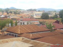 View of Songea city from Sinyanga Hotel
