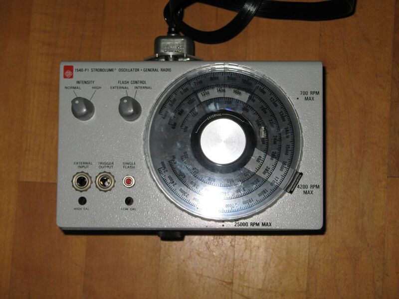 File:1540 Strobolume by General Radio Corporation - Close-up of the control box (1540-P1).JPG