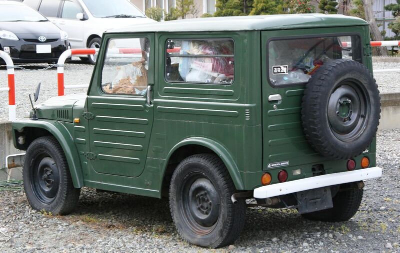 File:1st generation Suzuki Jimny Van rear.jpg