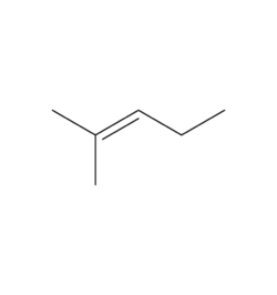2-methyl-2-pentene (structural formula).png
