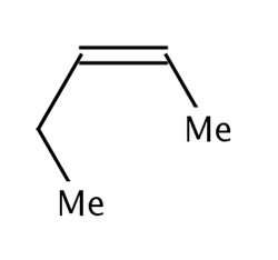 Allylic methyl and ethyl groups are close together.