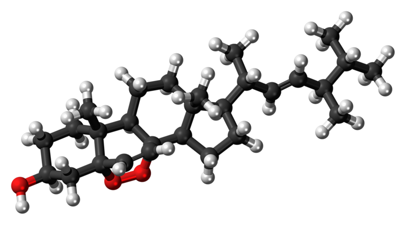 File:Ergosterol peroxide molecule ball.png