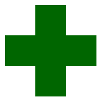File:Green first aid symbol.svg