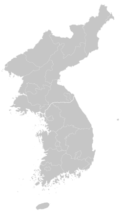 Korea is located in Korea