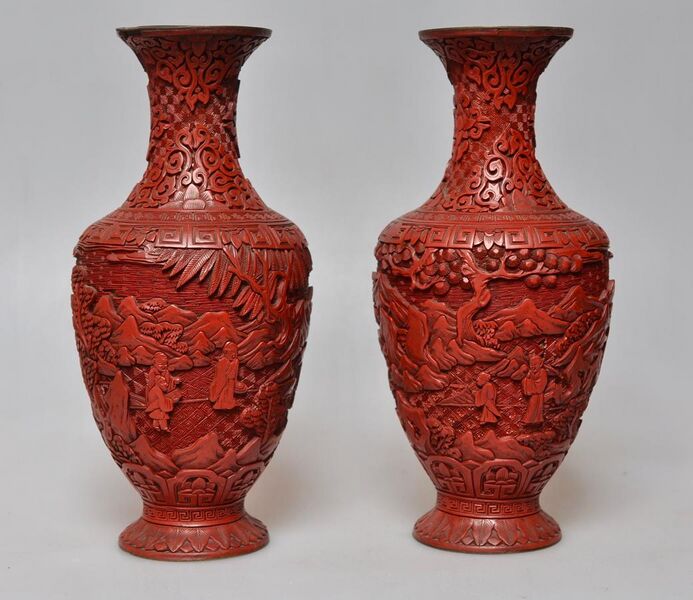 File:Chinese carved cinnabar lacquerware.jpg