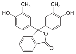 O-Kresolphthalein.svg