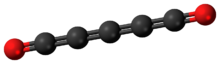 Pentacarbon dioxide 3D ball.png