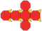 Polyhedron truncated 6 net.svg