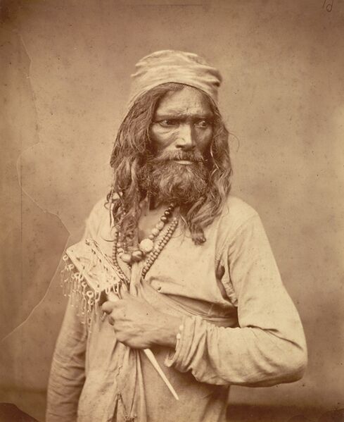 File:Portrait of a Muslim ascetic (fakir) in Eastern Bengal in the 1860s.jpg