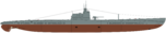 Shadowgraph Dekabrist class I series submarine mod.svg