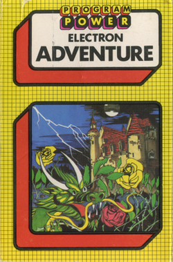 Adventure cassette front cover (Acorn Electron).png