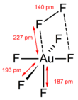 Gold heptafluoride