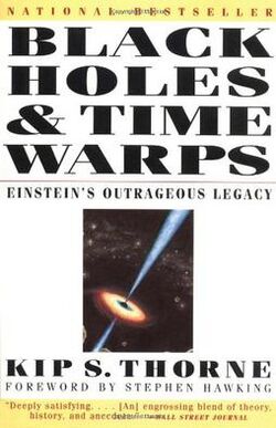 Cover of Black Holes and Time Warps, by Kip Thorne