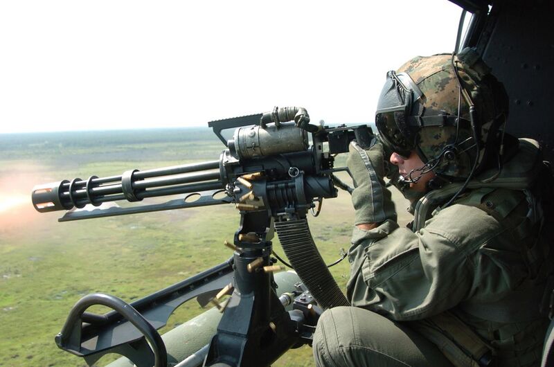 File:GAU-17 machine gun fired from UH-1N Huey in 2006.jpg