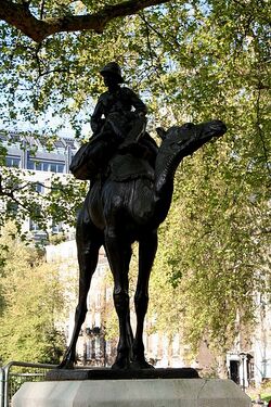 Imperial Camel Corps Memorial, London.jpg