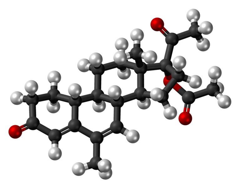 File:Nomegestrol acetate molecule ball.png