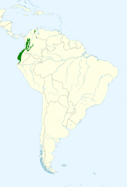 Pionus chalcopterus map.svg