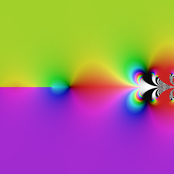 A colorful graphic with brightly colored loops that grow in intensity as the eye goes to the right