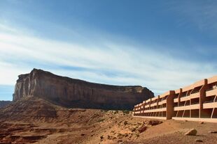 The Monument Valley View Hotel.