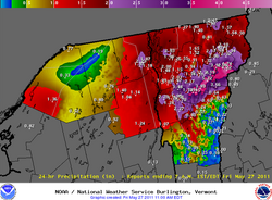 24hr Rain accumulation 2011-05-26 severe weather NE US.png