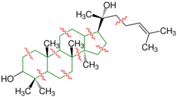 Dammerendiol Strukturformel V4.svg