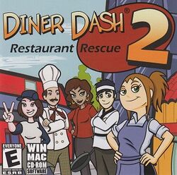 Diner Dash 2 Restaurant Rescue Macintosh Cover Art.jpg