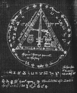 Magic circle, fifteenth-century manuscript.jpg