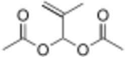 Methacrolein diacetate.svg