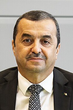 Mohamed Arkab at the EU-Algerian High-Level Energy Dialogue - P061960-808379 (cropped).jpg