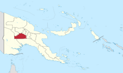Southern Highlands in Papua New Guinea.svg