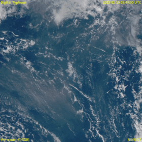 Tonga Volcano Eruption 2022-01-15 0320Z to 0610Z Himawari-8 visible.gif