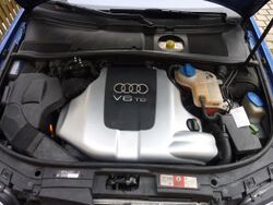 Under the hood of a 2004 Audi 2.5 TDI Quattro Avant.JPG