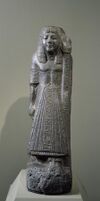 Egyptian - Statue of a Standard Bearer - Hor-nakht - Walters 22105.jpg