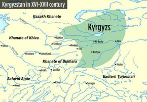 Union of Kyrgyz Tribes in 1514.