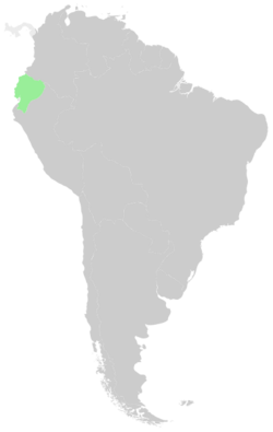 Range of Hieracium hieronymi.svg