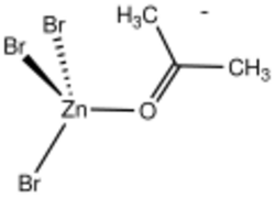 ZnBr3(acetone) anion.svg