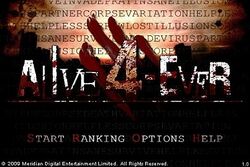 Alive-4-ever title screen.jpg