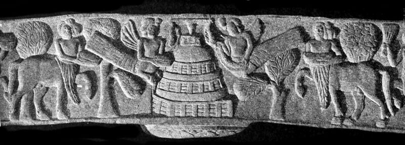 File:Centaur architrave Kankali Tila Mathura 100 BCE detail.jpg