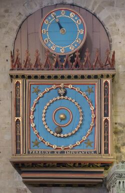 Exeter Cathedral astronomical clock.jpg