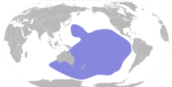 Pterodroma leucoptera map.svg