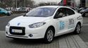 Renault Fluence Z.E. – Frontansicht, 25. Februar 2012, Düsseldorf.jpg