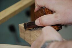 Using a mortise gauge to strike a pair of lines (4).jpg