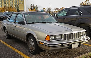 1984 Buick Century Limited Sedan in Silver, Front Right, 10-26-2022.jpg
