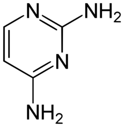 2,4-Diaminopyrimidine.svg