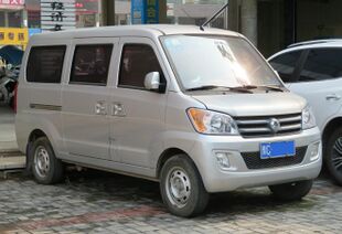 2014 Dongfeng (Zhengzhou-Nissan) Junfeng CV03, front 8.3.18.jpg